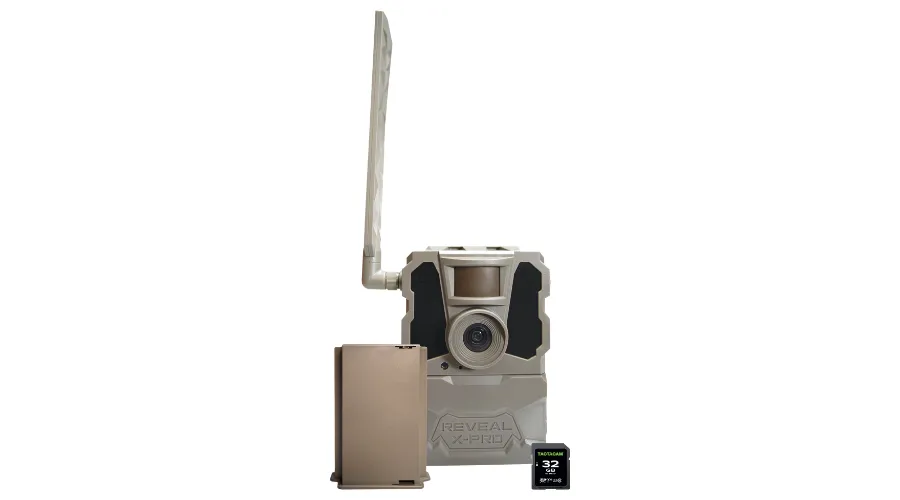 Tactacam Reveal X Pro Trail Camera Bundle with Lithium Battery Pack