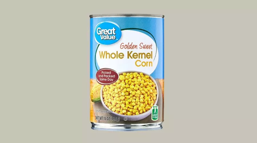 Great Value Golden Sweet Whole Kernel Corn (15 oz Can)
